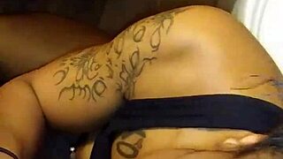 Hood thot gets sloppy facial cum in mouth 😈