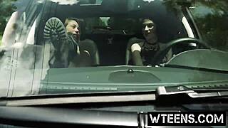 i had a scary sex joyride with a lovely blonde teen 18+ gagging and choking