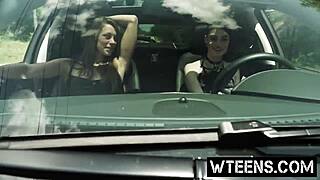 i had a scary sex joyride with a lovely blonde teen 18+ gagging and choking