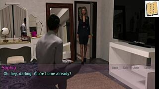 a wife and stepmother in an erotic story