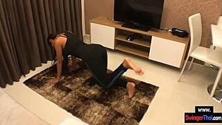 Homemade Video with His Super Hot Asian Girlfriend