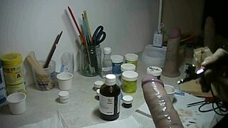 Paint Prosthetic Penis