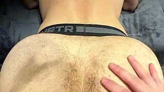 His twink ass opened wide after my big cock