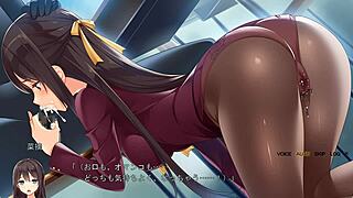 Chikan Ochi: Shinri Counselor Meika's Intense Blowjob Treatment in Stockings