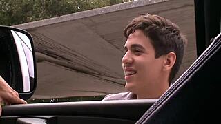 hot neighbor with big ass doing anal twerking with his cock in her ass