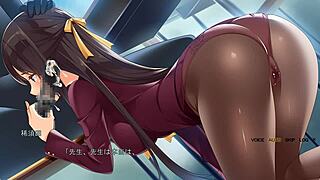 Chikan Ochi: Shinri Counselor Meika's Intense Blowjob Treatment in Stockings