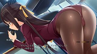 Chikan Ochi: Shinri Counselor Meika's Intense Blowjob Treatment in Stockings