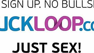 Hey, watch this petite 18+ blonde take interracial cock hard