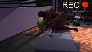 busty slutty cop feels rough interracial cock