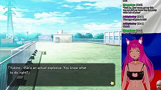 Vtuber lewdneko plays my girlfriend is the president part 7