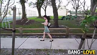 Cheating girlfriend Kimmy Kimm gets ravaged in doggystyle