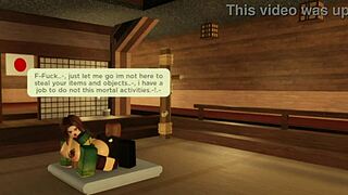 Girl intruded my cave, so I fucked her hard.