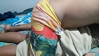 brunette latina with big ass calls me to fuck her from behind in homemade amateur scene