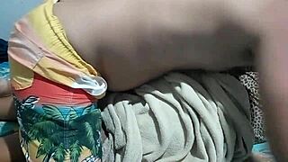 brunette latina with big ass calls me to fuck her from behind in homemade amateur scene