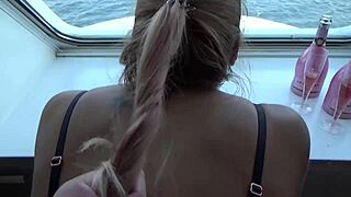 Swedish Milf Bent Over in Fast Doggystyle on Cruise
