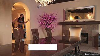 Candace Leilani's Sensual Striptease Performance