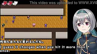 akari's magic tits in crossdressing game