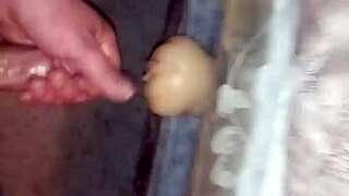 Small cock cums during bbw masturbation solo session.