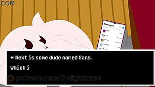 toriel's adventure in the underground world unfolds