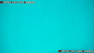 blackwidow xxx enjoys pool time with blonde big tits and big ass