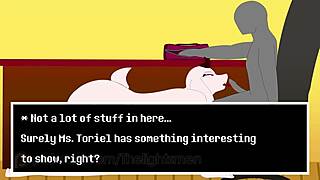 toriel's adventure in the underground world unfolds