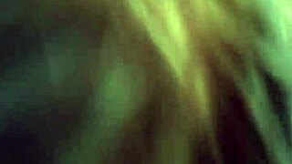 The Blue-Haired Girl Gives a Long, Detailed Blowjob, Sucking Deeply and Slowly with Passion.