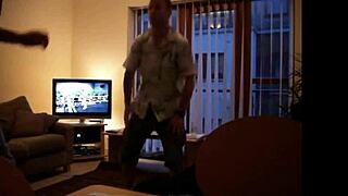 Gay Foot Kickboxing Action in the Ring