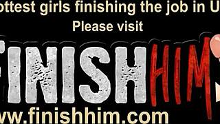 Six hands give him intense handjob training amy quinn!