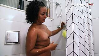 the naughty amateur girl gets her swollen pussy licked before assfucking