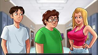 summertime saga erotic cartoon fun, wanna play?