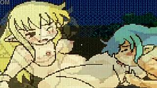 Fairyfighting fairies fingering and licking pussy like crazy!