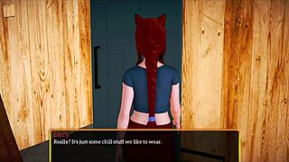 Shaved Pussy Rides Monster Cock in Cowgirl