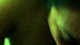 Latina gives a homemade blowjob in a hotel room