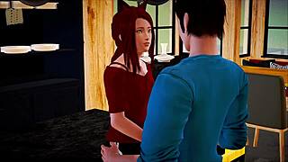 my new family explores big tits and ass