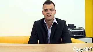 Gay Stud Wields Massive Cock.