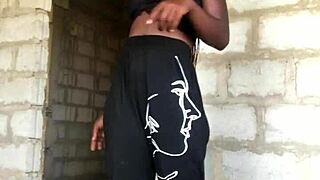 Crazy Bitch Performs Striptease with Clothes Ripped for Fans