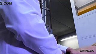 Hairy Zhelia Karima in Lingerie Gets Rough Blowjob, Spitting, Hair Pulling, and Facial Cumshot