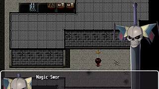 Exploring a mansion of ninja women in Villainess Quest - Part 2 adventure.