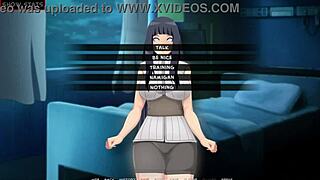 3D animated hentai featuring Sarada's training with Kamos