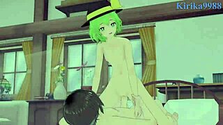 Koishi Komeiji and Nitori Kawashiro Have Intense Sex!