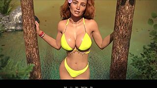 dreaming in a fantastical land with big tits and ass.