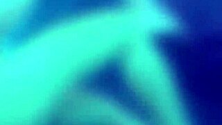 hey babe, watch this hot futanari banging a chick by the pool