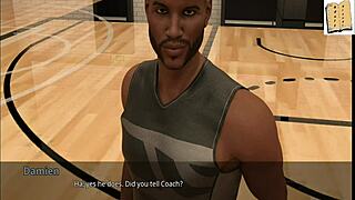 John stands up for his sexy coach in an animated tale