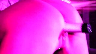 Erotic mouse dildo exploration