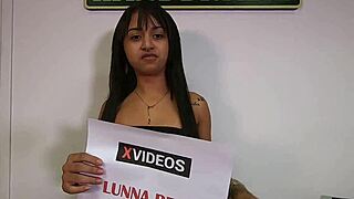 Lunna Real's First Intense Masturbation Video