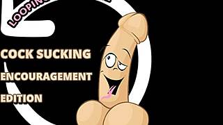 Cock Sucking Encouragement For Gay Blowjob