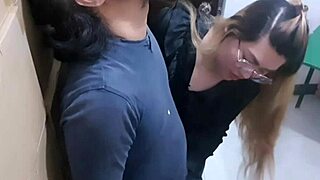 checker gets fucked in stockroom