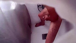 Hidden Camera Catches Roommate in Rough Anal Action With Plunger