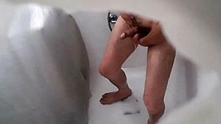 Hidden Camera Catches Roommate in Rough Anal Action With Plunger