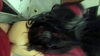 She's saying, 'Fuck me in the bathroom!'